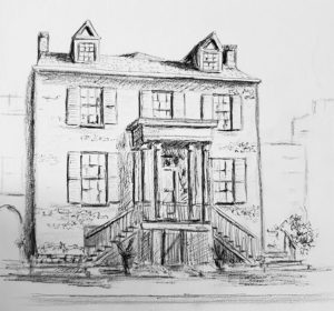Sketch of Women's Club