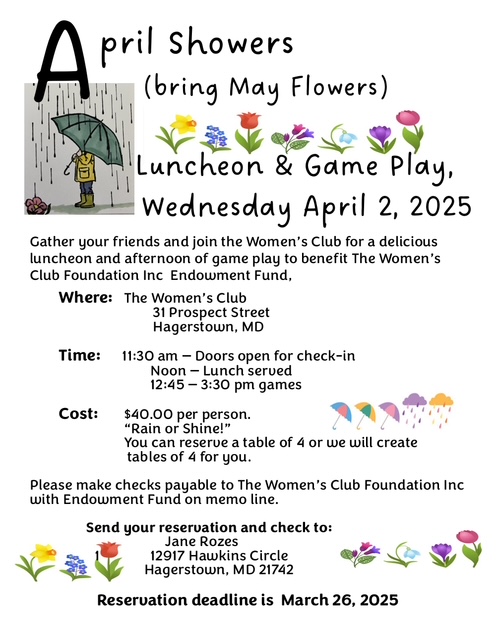 April Showers Luncheon